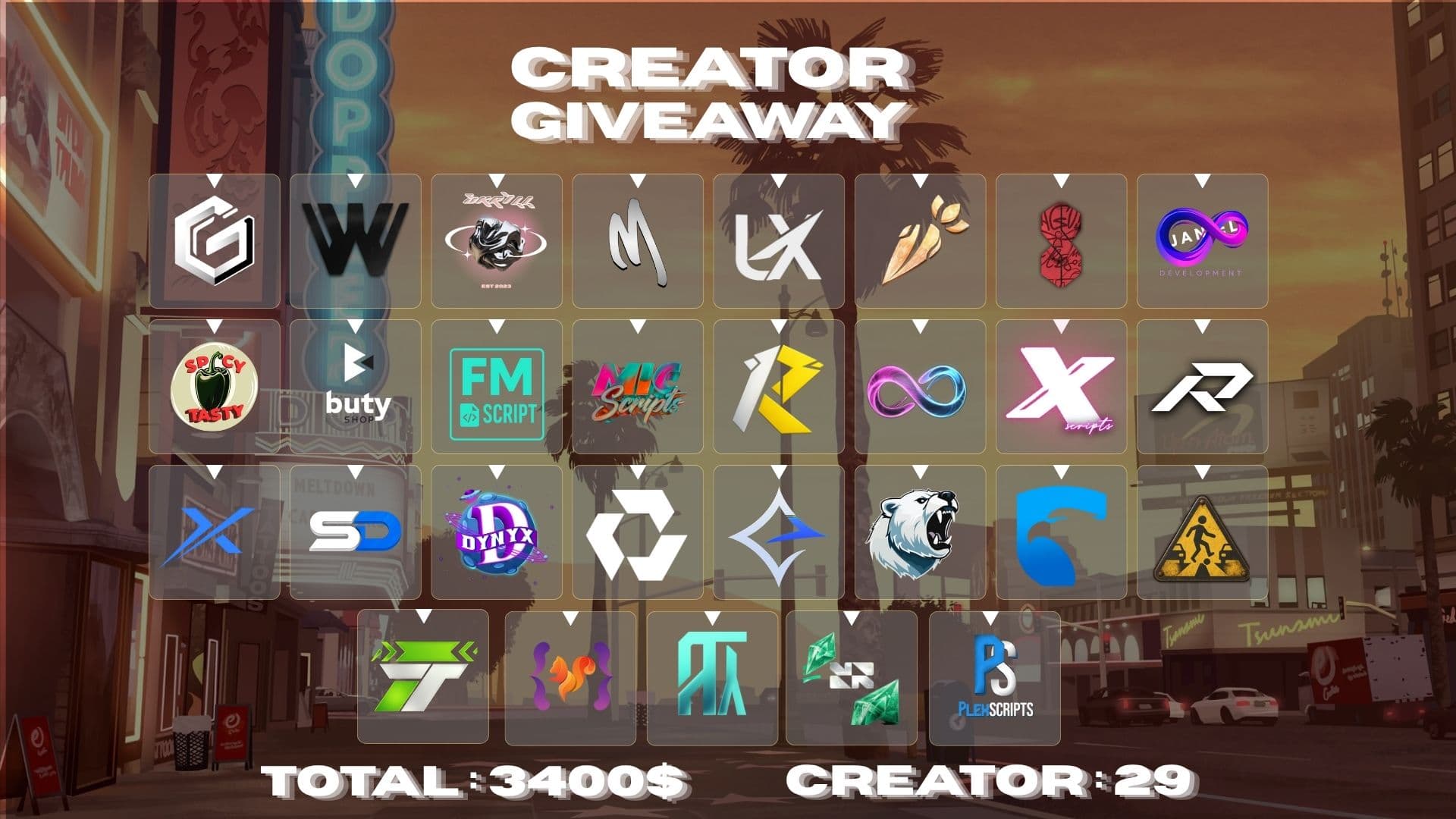 Fivegift - Creators Giveaway V2