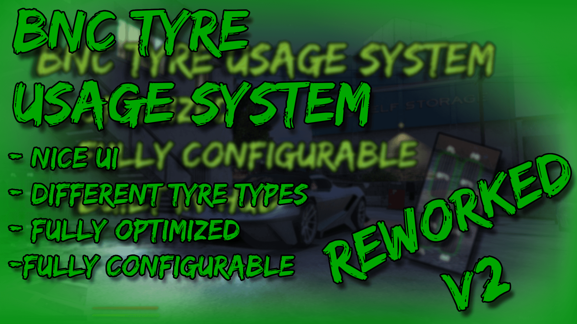 Fivegift - Tire usage system V2 [Standalone]